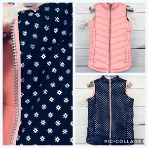 GAP Kids Reversible Puffer Vest Size XXL NWOT